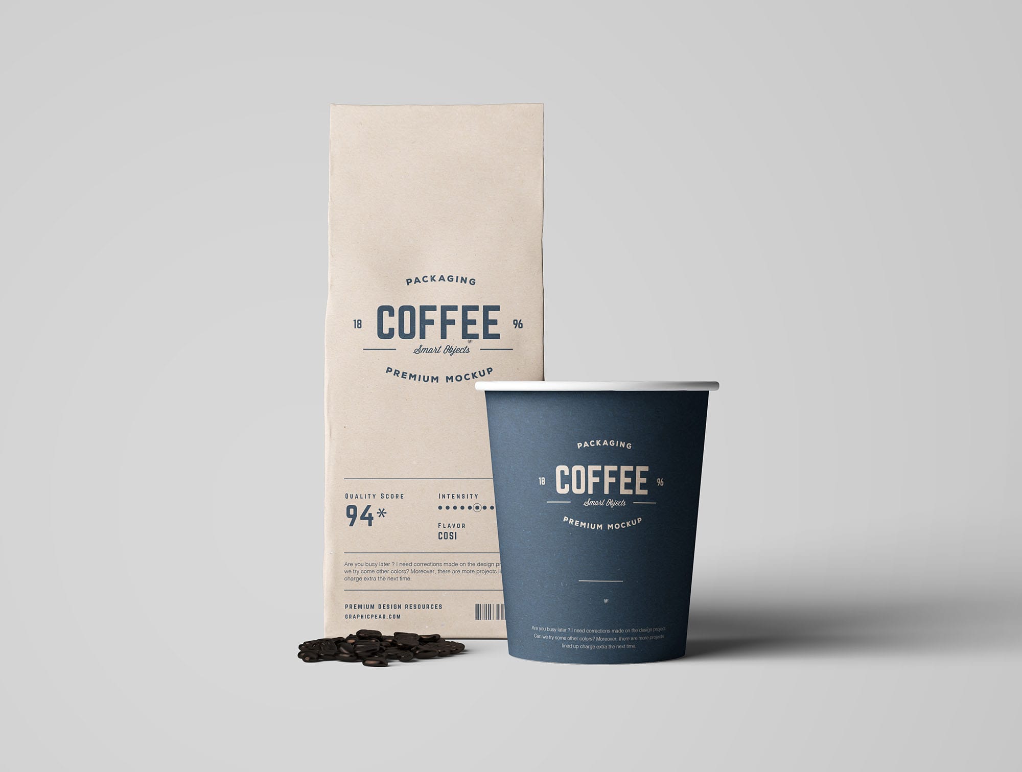 Download Coffee Package Free Mockup Freemockup PSD Mockup Templates