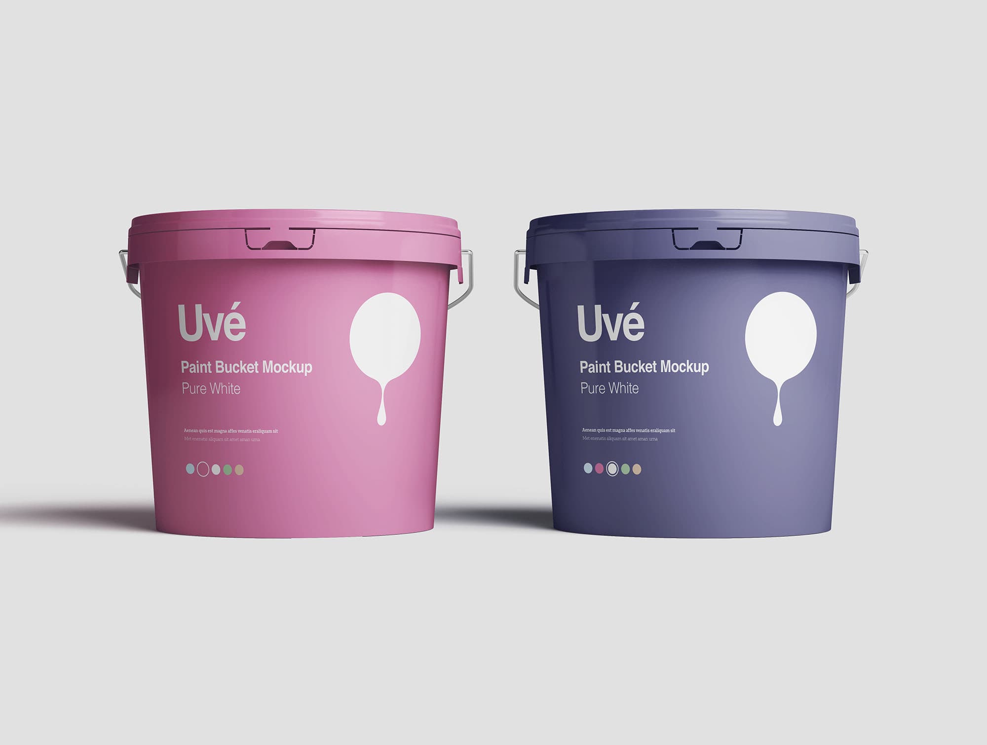 Download Plastic Paint Bucket Free Mockup Freemockup PSD Mockup Templates