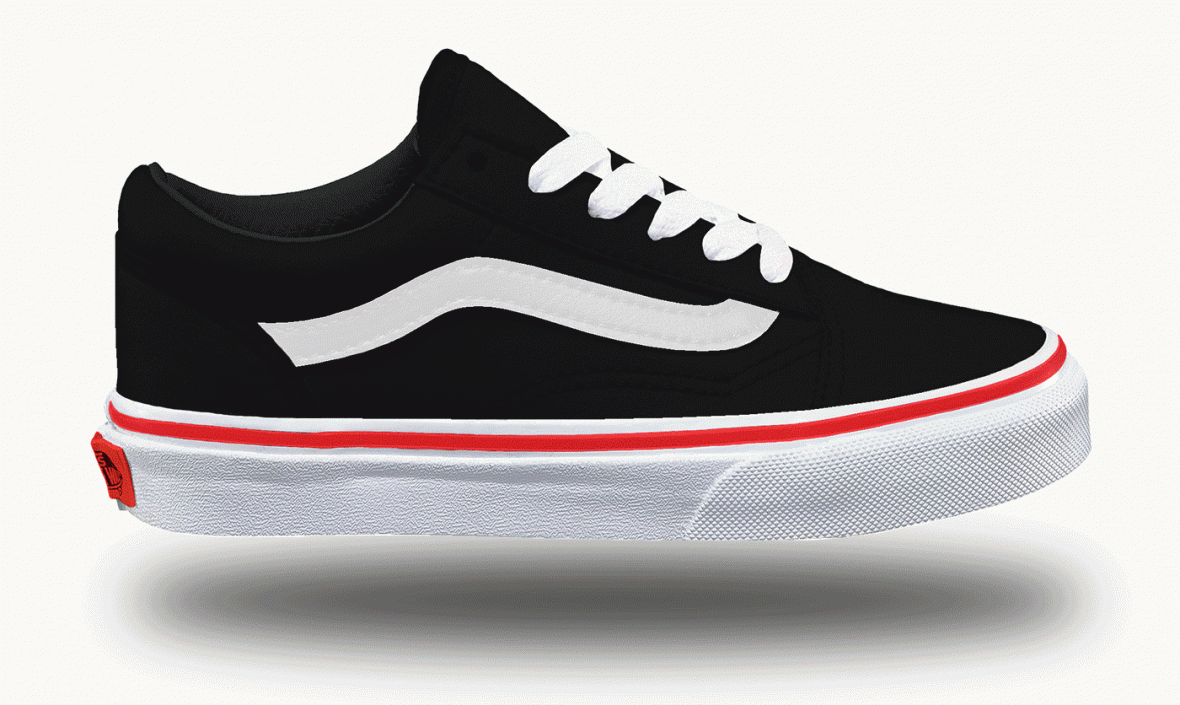 Download VANS™ Old School Shoes - Free PSD Mockup - FreeMockup.net