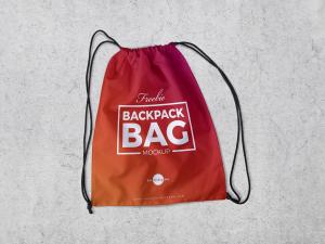 Free Backpack Bag Mockup