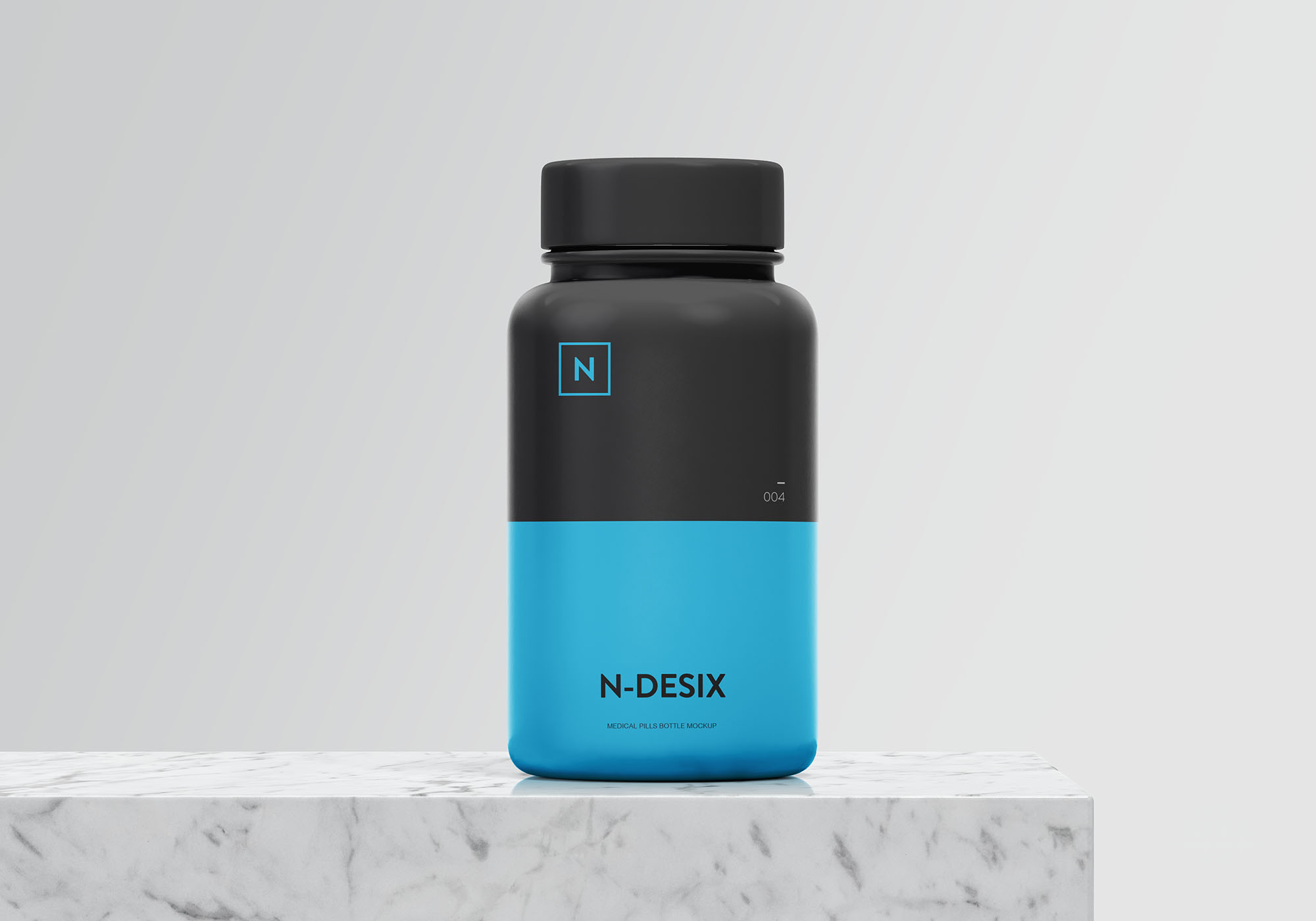 Download Free Pills Bottle Mockup - FreeMockup