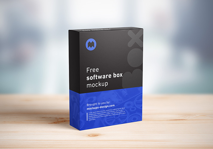Download Software Box - Free Mockup - FreeMockup.net