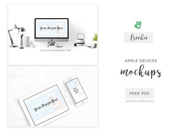 Download Apple Products Free Psd Mockup Freemockup