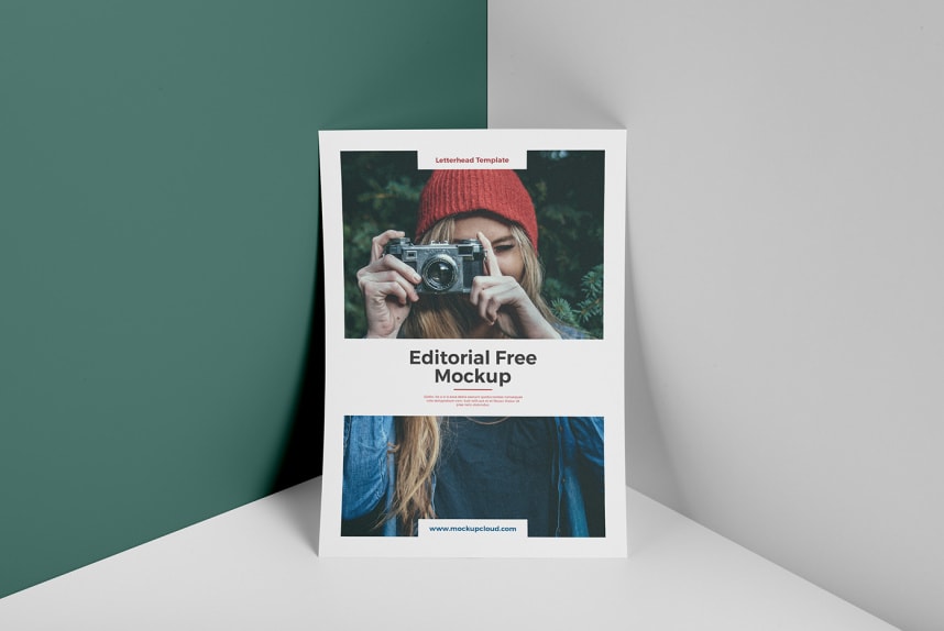 Download Editorial Magazine Free Mockup - FreeMockup