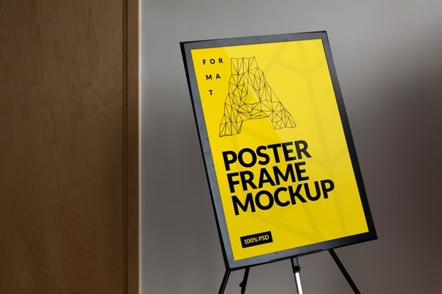 Frame Poster Free Mockup Freemockup Net