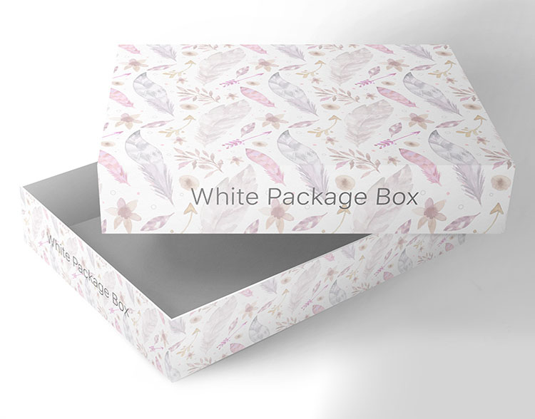 Download Free Packaging Box Mockup In White Color Freemockup Net