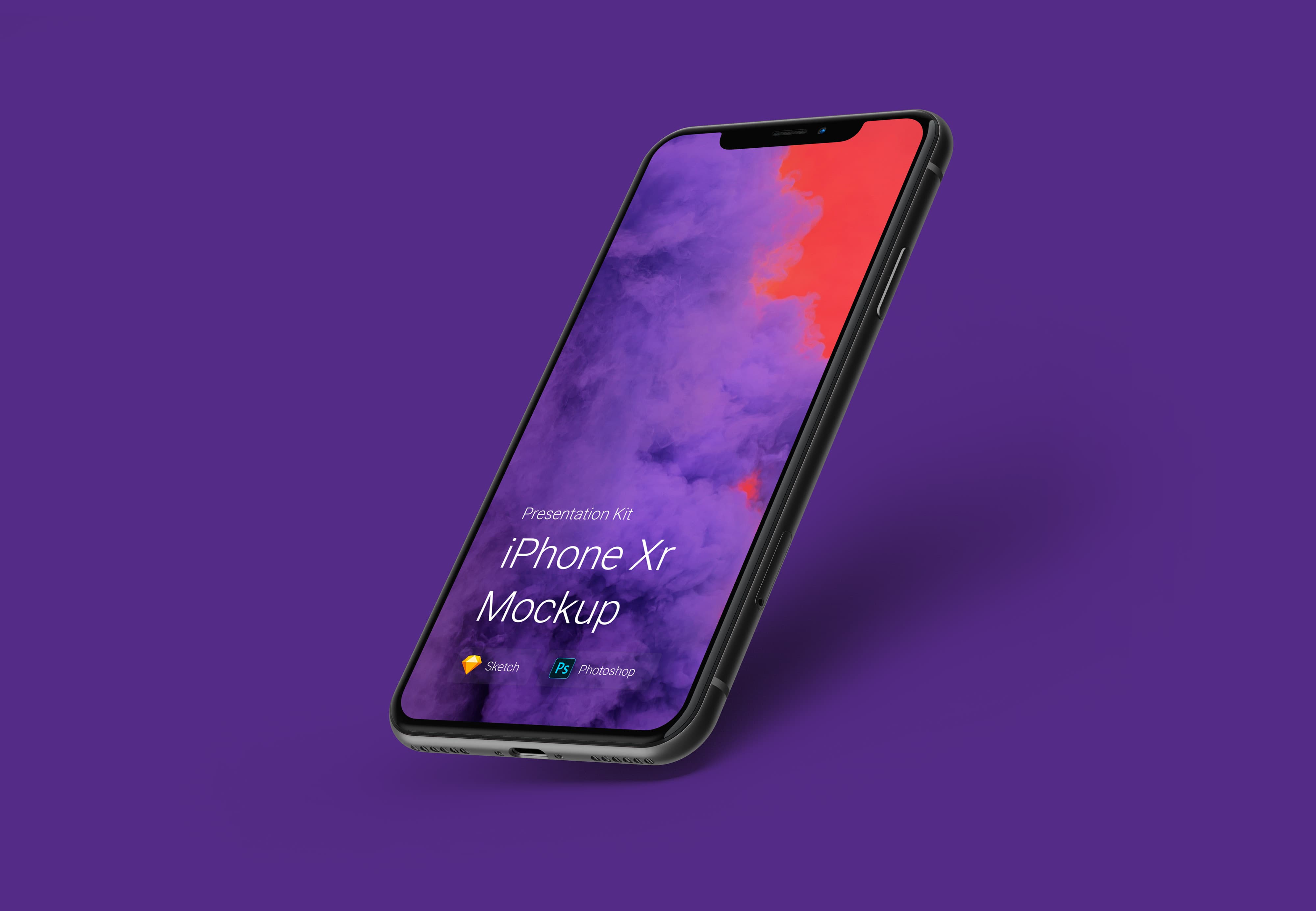 Free iPhone XR Mockup - FreeMockup