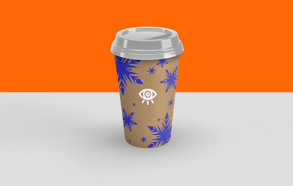 Craft Paper Cup Free Mockup