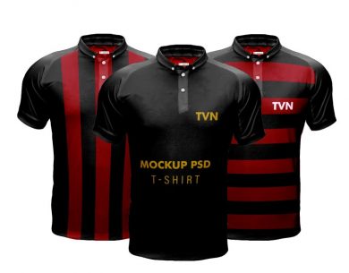 Download Free Realistic T-Shirt Mockup - FreeMockup