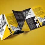 Free Z Fold Brochure Mockup Freemockup