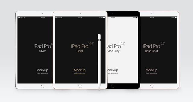 Psd iPad Pro 10-5 Mockup Template