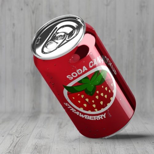 Soda Can Free Mockup - Free Mockup