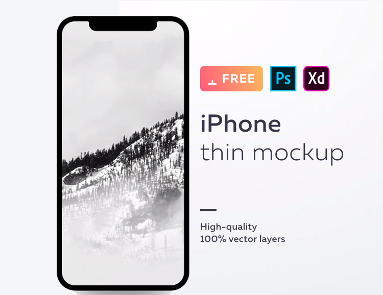 iPhone X Free Mockups