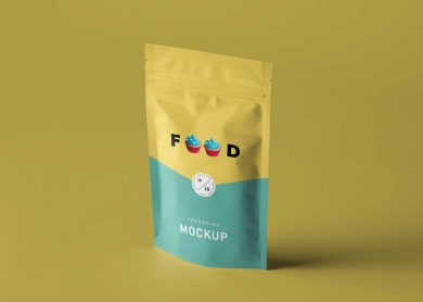 Food Packaging Pouch Free Mockup – FreeMockup