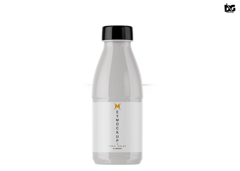 Download Free Plastic Milk Bottle Mockup - FreeMockup