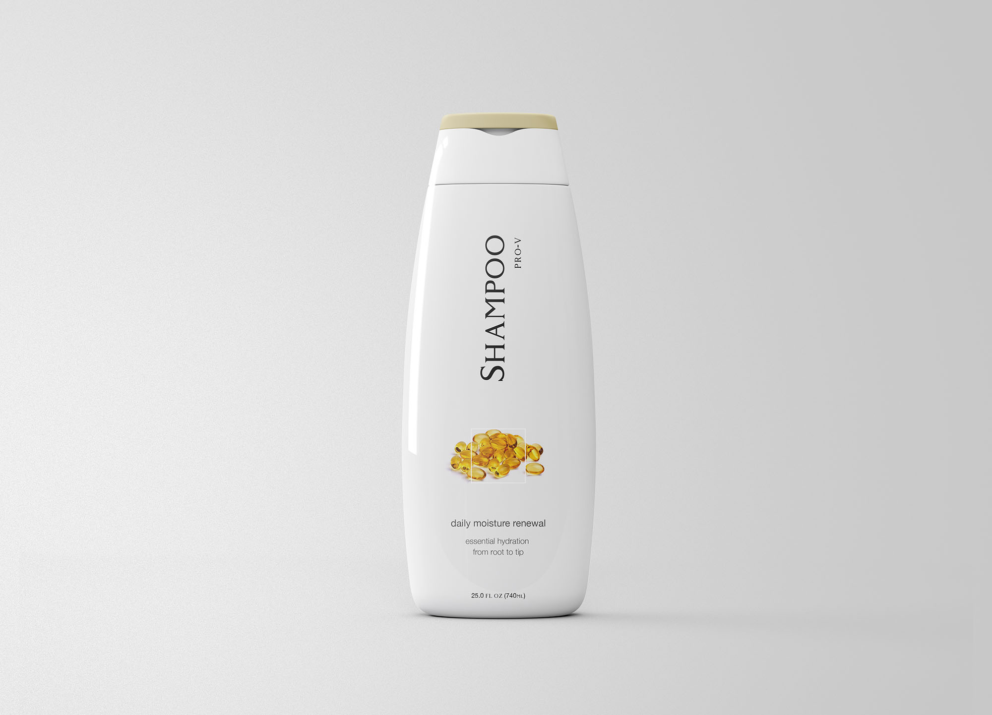 Shampoo Bottle Free Mockup