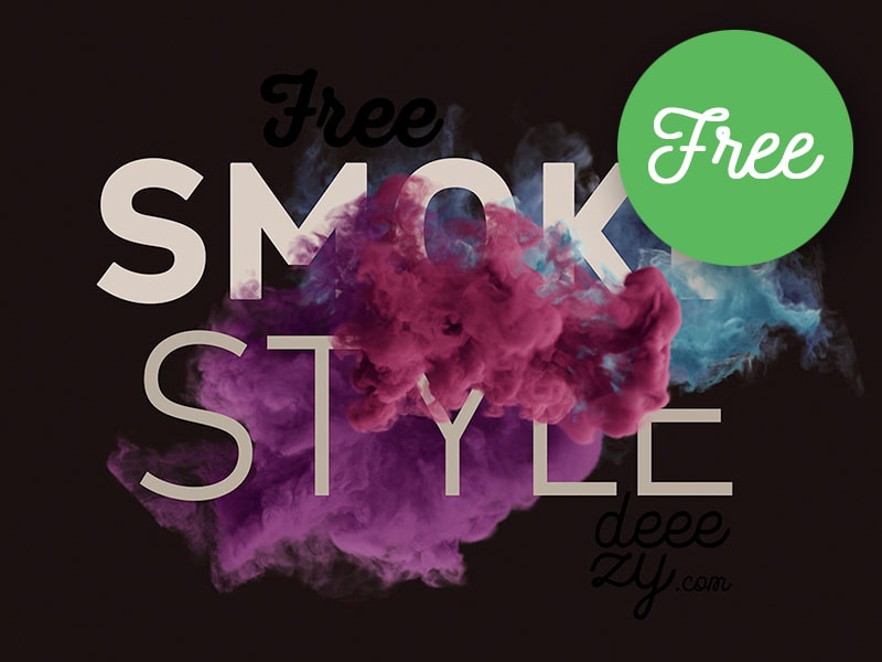 Free Smoke Scene Mock-ups