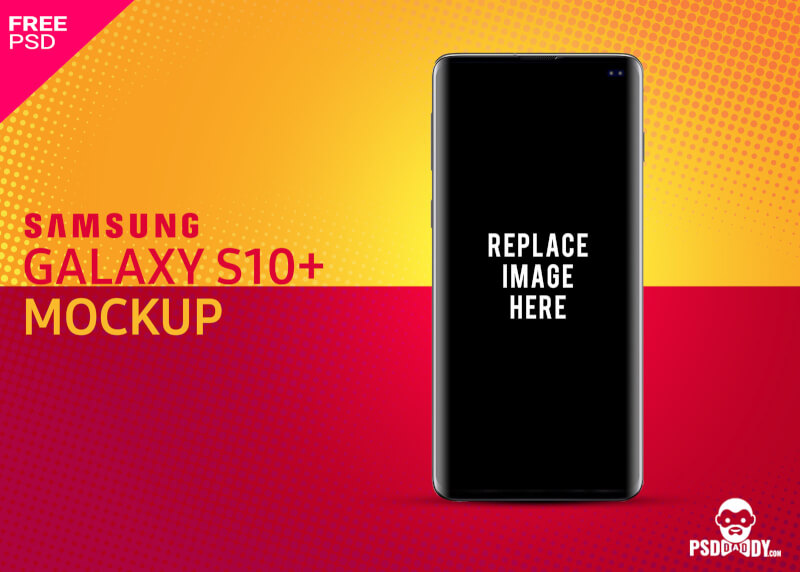 Free Samsung Galaxy S10+ Mockup