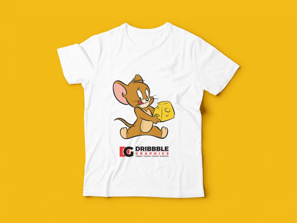 Kids T-Shirt Free Mockup PSD Template
