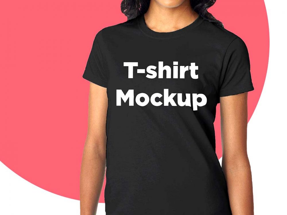 Download Women's T-Shirt Free Mockup - FreeMockup.net