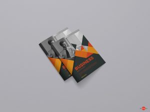 Free Letter Size Brochure Cover Mockup