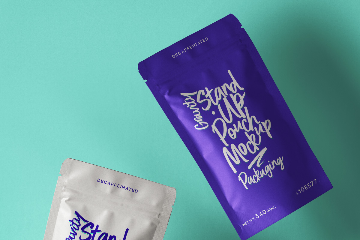 Stand-Up Pouch Packaging Mockups