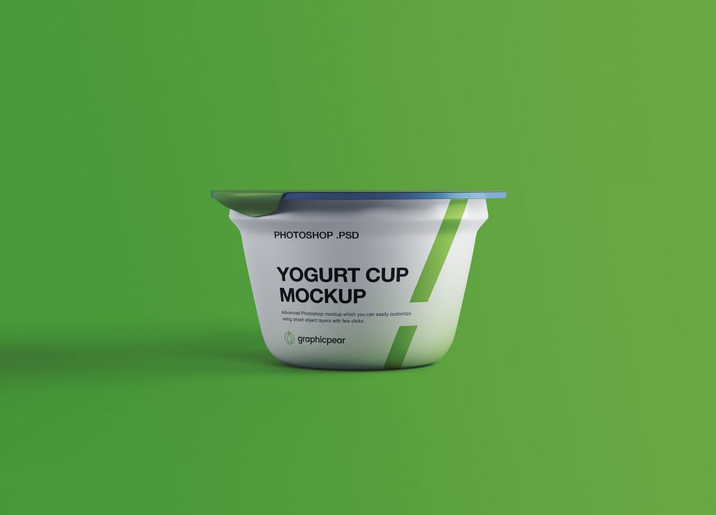 Download Yogurt Plastic Cup Free Mockup - FreeMockup