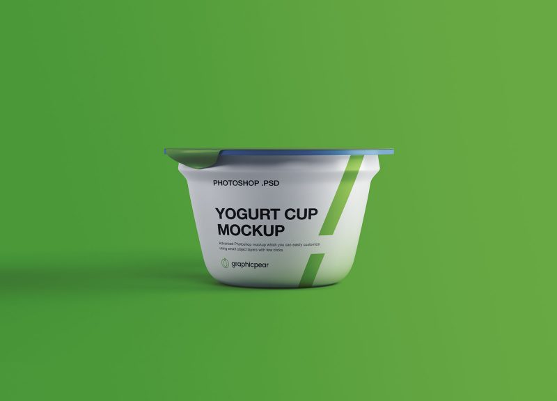 Download Yogurt Plastic Cup Free Mockup - FreeMockup