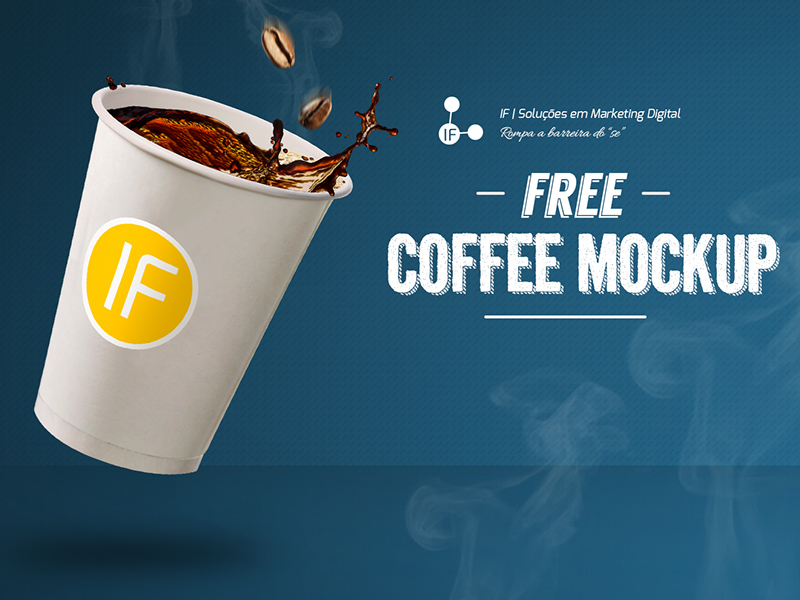 Realistic Coffee Cup Free Mockup