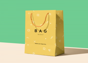 Download Craft Paper Bags Packaging Free Mockup - FreeMockup.net