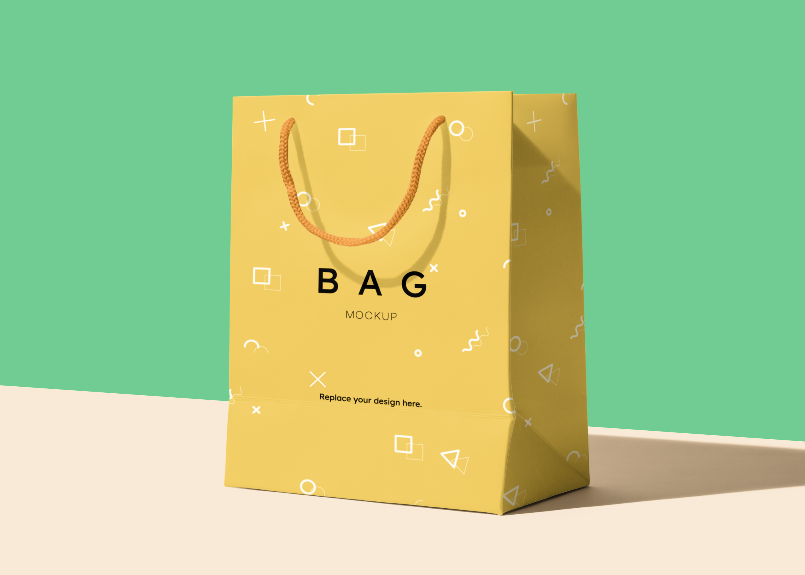 Download Paper Bag Free Psd Mockup Scene Freemockup