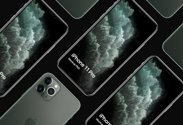 iPhone 11 Pro Free Mockup