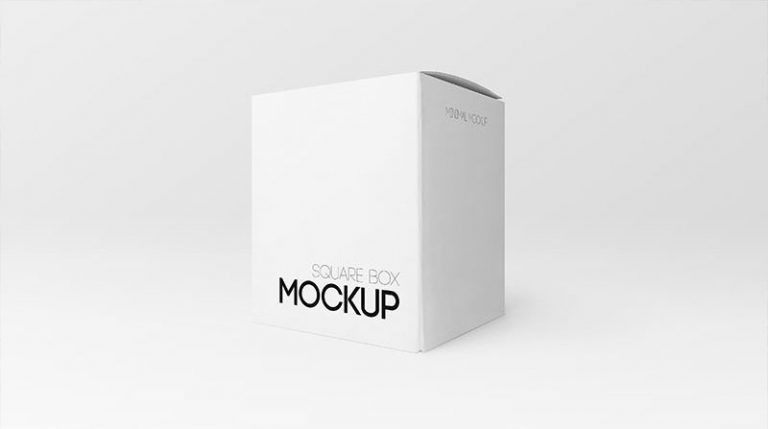 Download Square Box Free PSD Mockup - FreeMockup.net