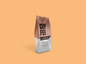 Coffee Bag Packaging – Free PSD Mockup