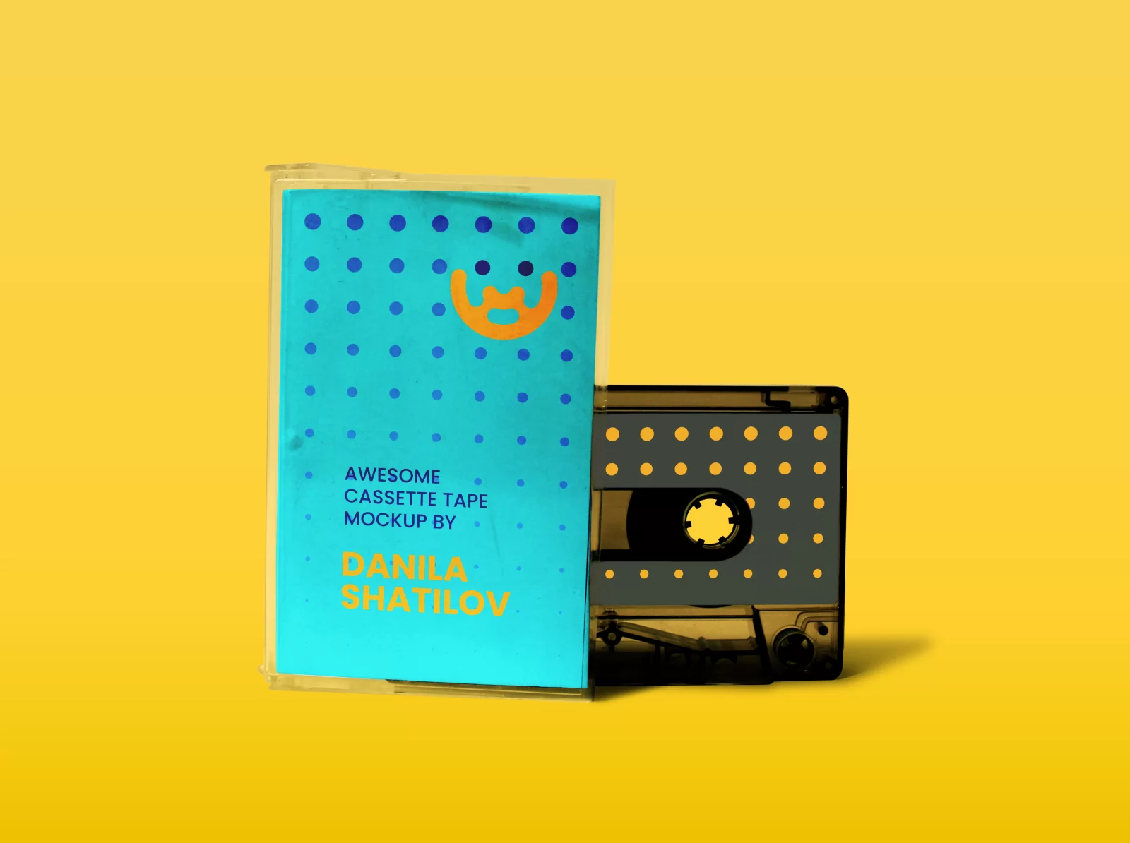 Free Cassette Tape Mockup