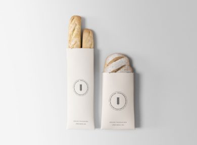 Download Bread Packaging Free PSD Mock-ups - FreeMockup