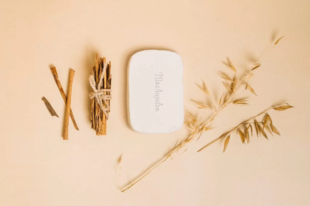Sandal Soap Free PSD Mockup