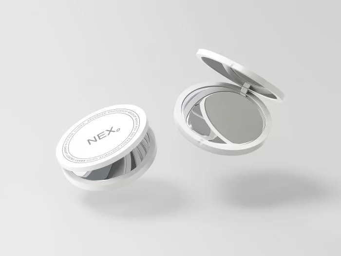 Free Compact Mirror Mockup