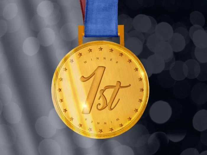Sports Gold Medal Free Mockup