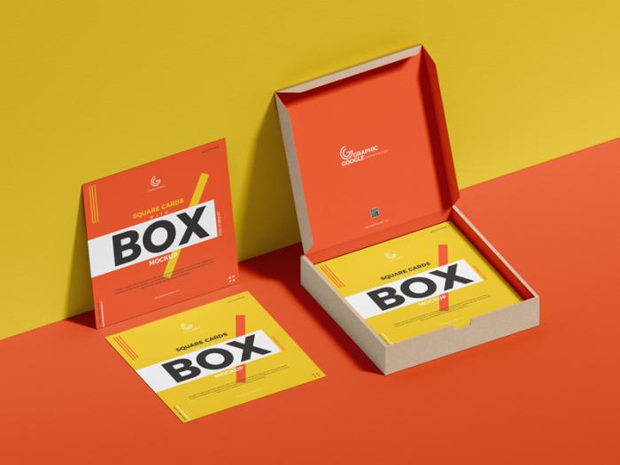 Download 50 Playing Card Box Mockup Free Png