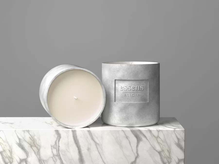 Candle Mockup Free PSD Template