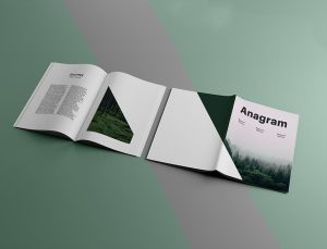 Cover & Inside Pages Magazine Free PSD Mockup