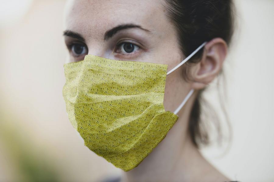 Free PSD Medical Mask Mockup