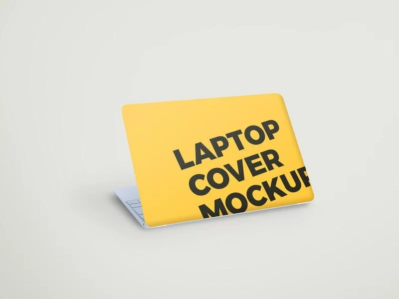 Laptop Cover Free PSD Mockup