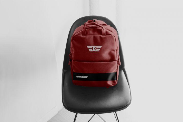 Backpack Apparel Free (PSD) Mockup