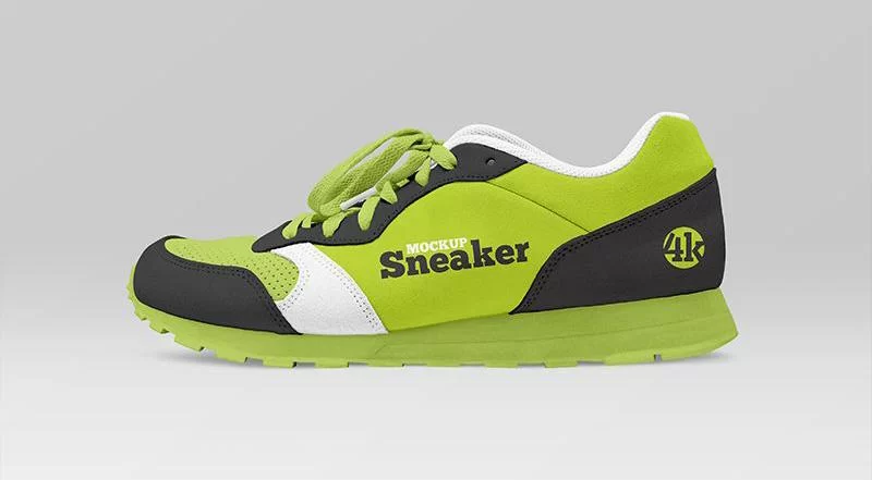Free Modern Sneaker Mockup