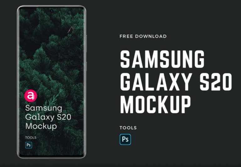 Download Samsung Galaxy S20 Free (PSD) Mockup - FreeMockup