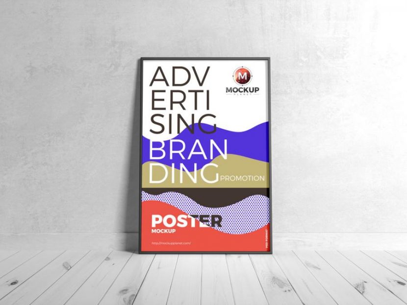 Download Free Branding Black Framed Poster Mockup - FreeMockup