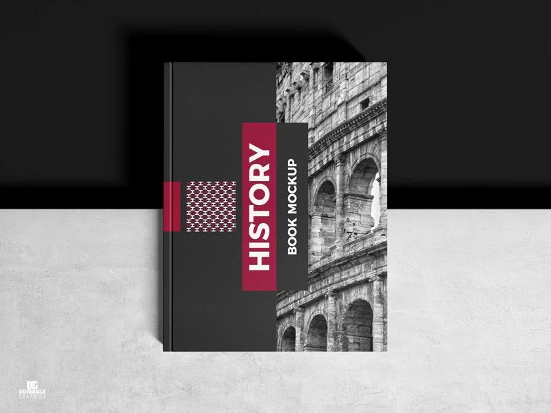 Free Letter Size Cover Branding Book Mockup