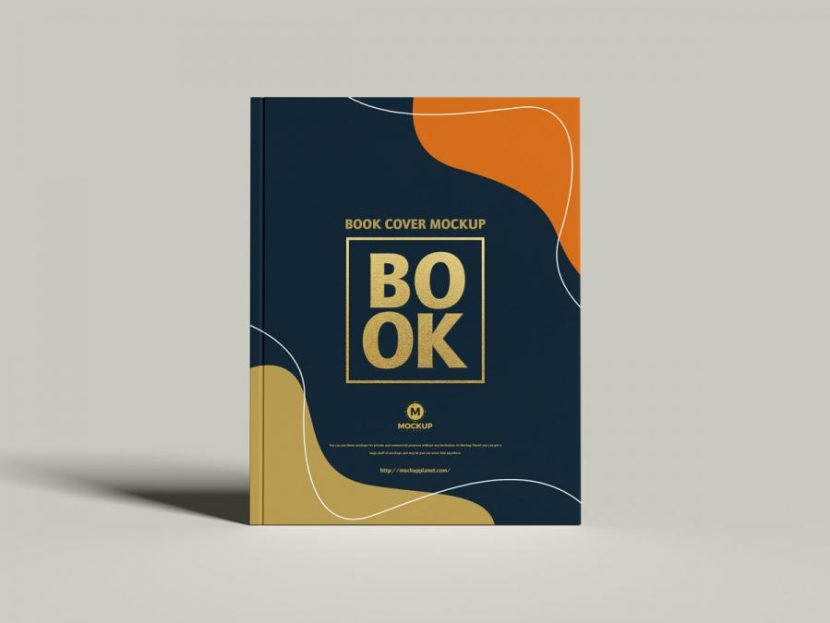 Download Free (PSD) Cover Branding Book Mockup - Free Mockup